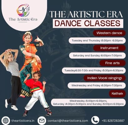 The Artistic Era Dance, Music & Fine Arts Classes