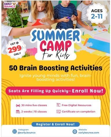 Early Bounce-Summer Camp for kids
