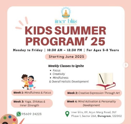 iiner bliis: Kids Summer Program 2025