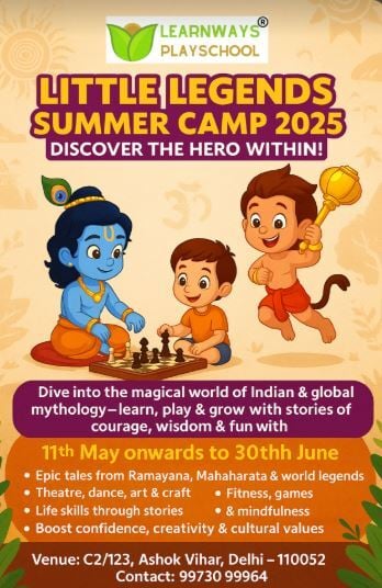 Learn Ways Play School-Little Legends Summer Enrichment Program