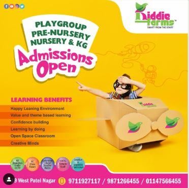 Kiddie Farms: Admissions Open(2025)