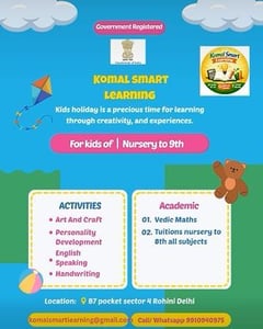 Komal Smart Learning: Kids Holiday Classes