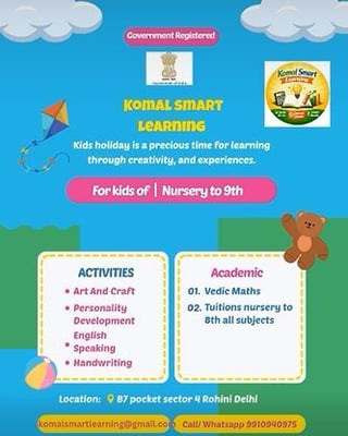 Komal Smart Learning: Kids Holiday Classes