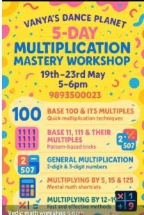 Vanya's Dance Planet Multiplication Mastery Workshop
