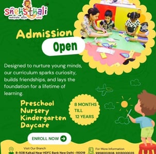 Snehsthali school: Admissions Open