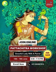 Catterfly Art and Culture-Online Pattachitra Art Workshop
