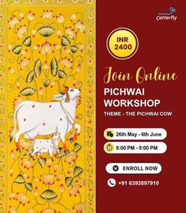 Catterfly Art and Culture-Online Pichwai Workshop