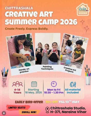 Chittrashala- Creative Art Summer Camp 2026