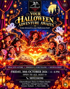 Choreotheque Dance Studio-Halloween Adventure 2026