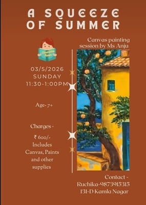 Chronicles Room-Fun Canvas Painting Workshop for Kids