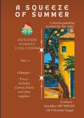 Chronicles Room-Fun Canvas Painting Workshop for Kids