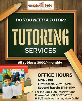 Chubby Baby-Tutoring Services