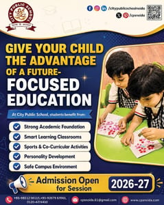 City Public School-Admissions Open 2026-27