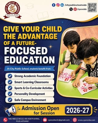 City Public School-Admissions Open 2026-27