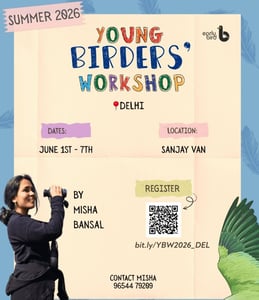 Classes By Misha Bansal-Young Birders Workshop 2026