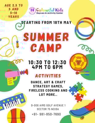 Colourful Kids-Summer Camp 2026