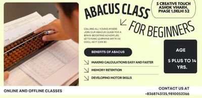 Creative Touch-Abacus Class for Beginners