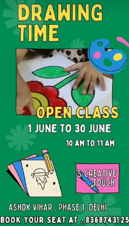 Creative Touch-Drawing class
