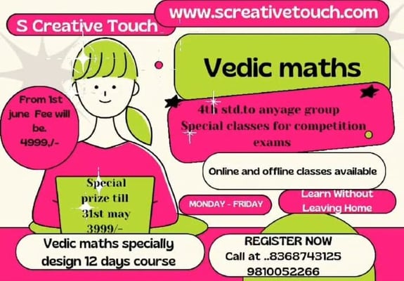 Creative Touch-Vedic Maths