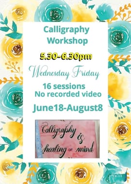 Creativity Within  -  Calligraphy Workshop For Kids