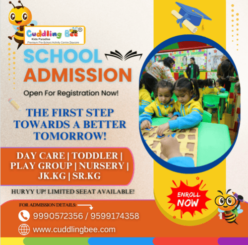 Cuddling Bee Preschool  -  Admissions Open For Kids