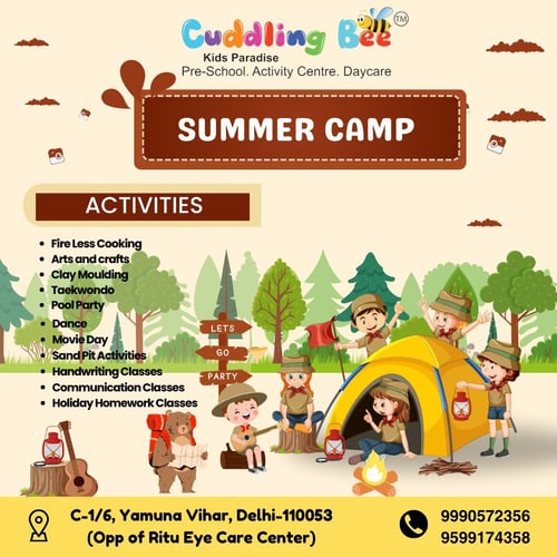 Cuddling Bee Preschool-Summer Camp
