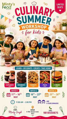 Mintys Food Studio-Culinary Summer Camp for Kids