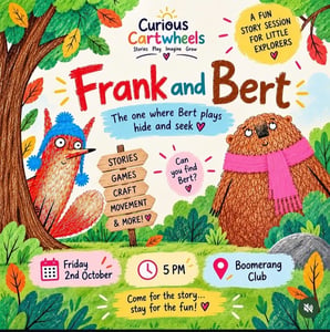 Curious Cartwheels-Frank and Bert A Fun Story Session for Kids