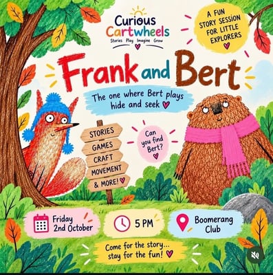 Curious Cartwheels-Frank and Bert A Fun Story Session for Kids