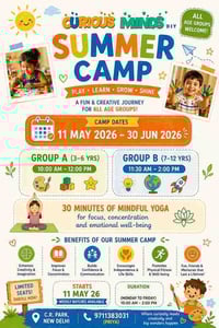 Curious Minds DIY-Summer Camp 2026