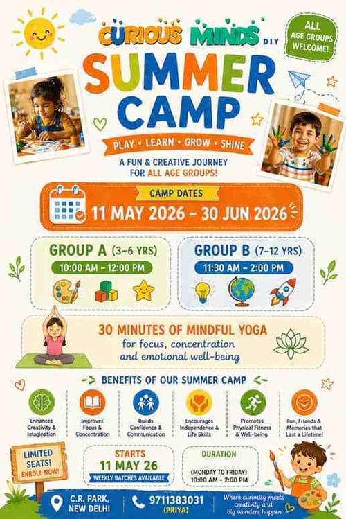 Curious Minds DIY-Summer Camp 2026