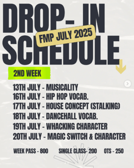 Dance Mehekma  -  Drop In Dance Session 2025