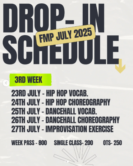 Dance Mehekma  -  Drop In Dance Session