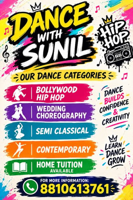 Dance with Sunil-Dance Classes for Kids