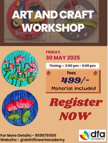 Delhi Fine Art Academy  -  Art and Craft Workshop