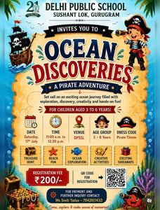 Delhi Public School- Ocean Discoveries A Pirate Adventure