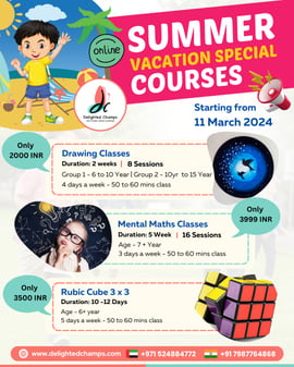  Delighted Champs-Summer Vacation Special Course