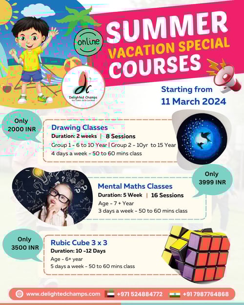  Delighted Champs-Summer Vacation Special Course