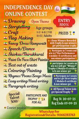 Disney Stars  -  Independence Day Online Contest