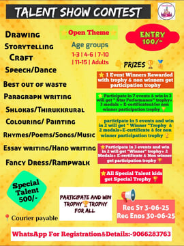 Disney Stars National Level Online Talent Show