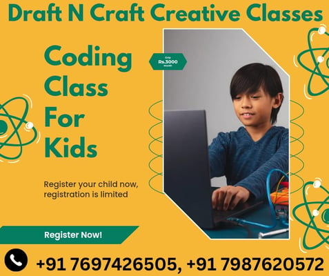 Draft & Craft-Coding Class for Kids