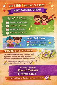 Drawing & Art Classes by Komal Mathur-Online Art Classes