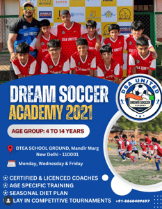 Dream Soccer Academy 21  -  Football Training Program