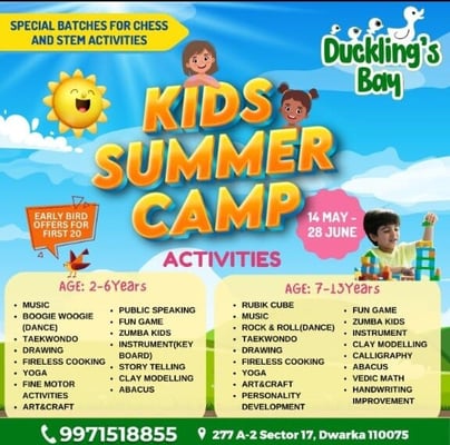 Ducklings Bay-Kids Summer Camp
