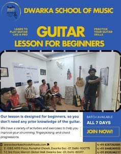 Dwarka School Of Music  -  Guitar Classes