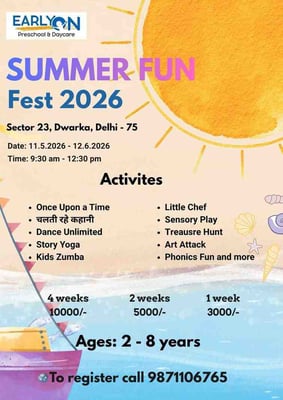 Earlyon Preschool and Daycare-Summer Fun Fest 2026