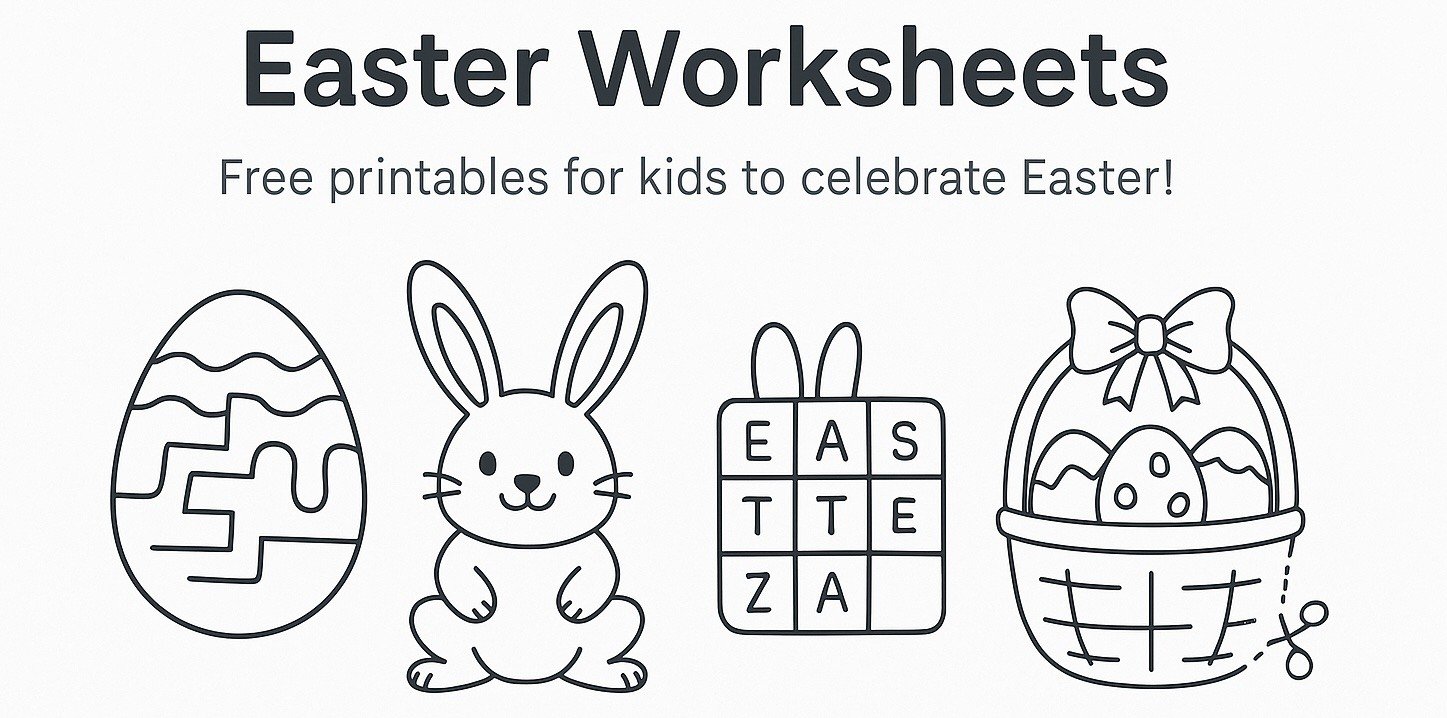 Easter Worksheet Printables Beebuddy