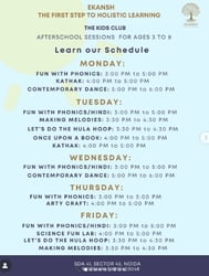 Ekansh  -  Afterschool Activities For Kids