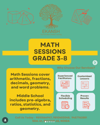 Ekansh  -  Maths Enrichment Sessions For Kids