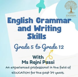 Ekansh-English grammar and writing skills